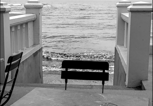 Au bord de la mer